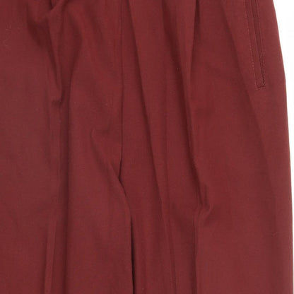 Womens UK Size 32 in M&S Regular Fit Pedal Pusher Purple Trousers