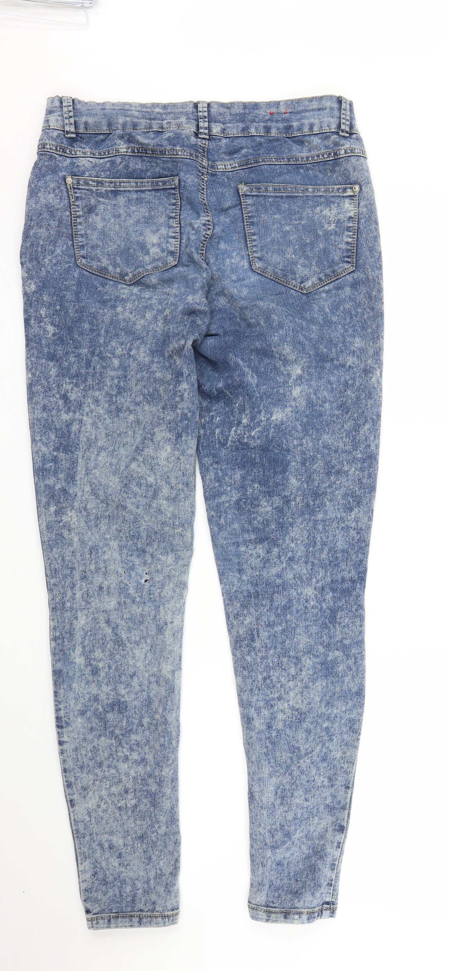 Womens UK Size 12 Yes Yes Regular Fit Skinny Blue Jeans