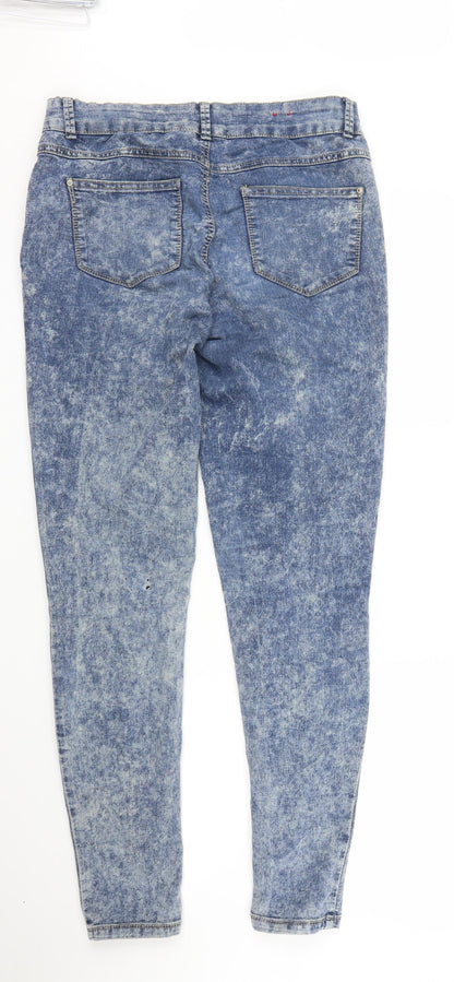 Womens UK Size 12 Yes Yes Regular Fit Skinny Blue Jeans