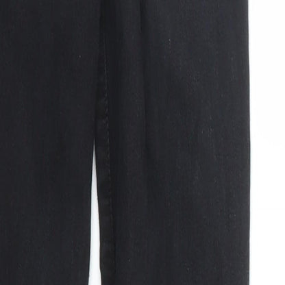 Bershka Womens Black  Denim Skinny Jeans Size 6 L29 in