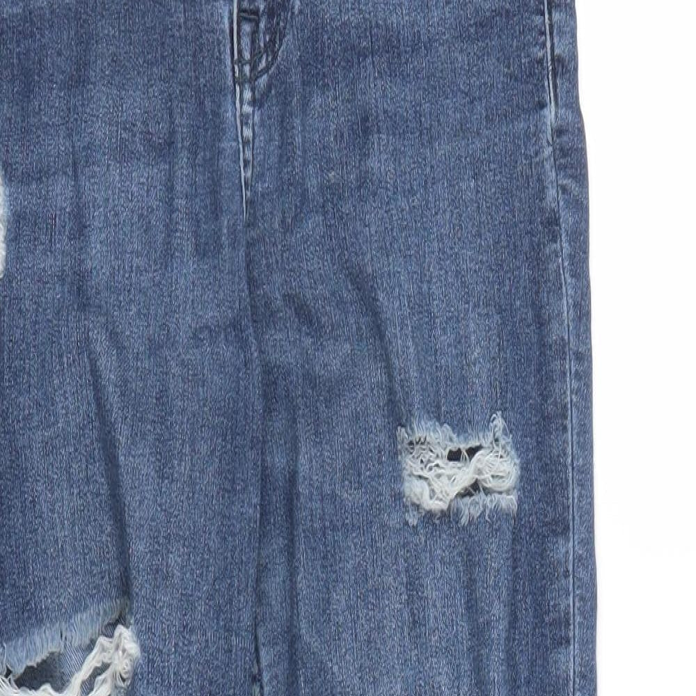 Womens UK Size 6 H&M Regular Fit Skinny Blue Jeans