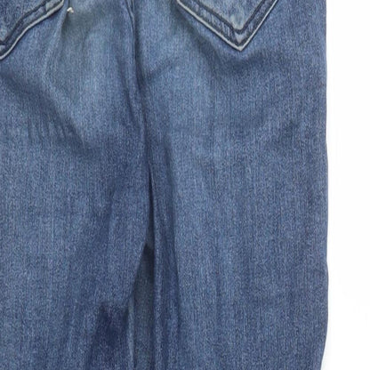 Womens UK Size 6 H&M Regular Fit Skinny Blue Jeans