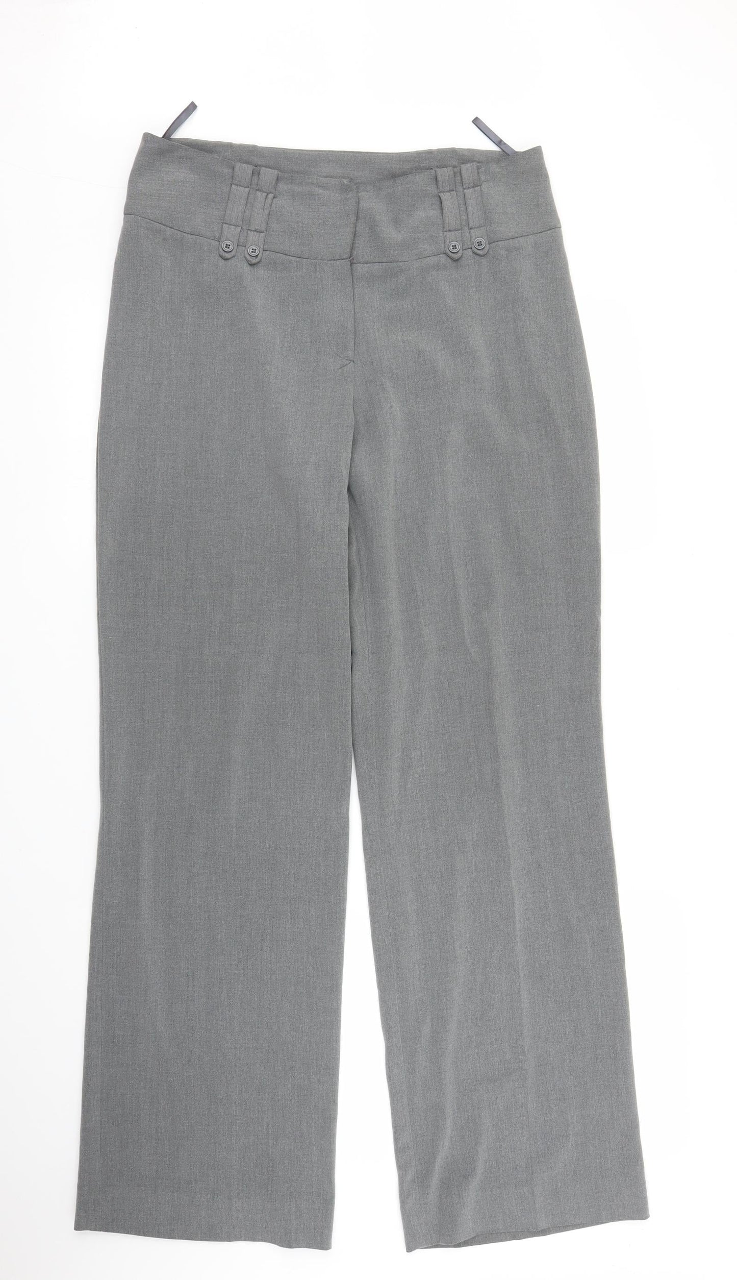Womens UK Size 12 Epilogue Regular Fit  Grey Trousers