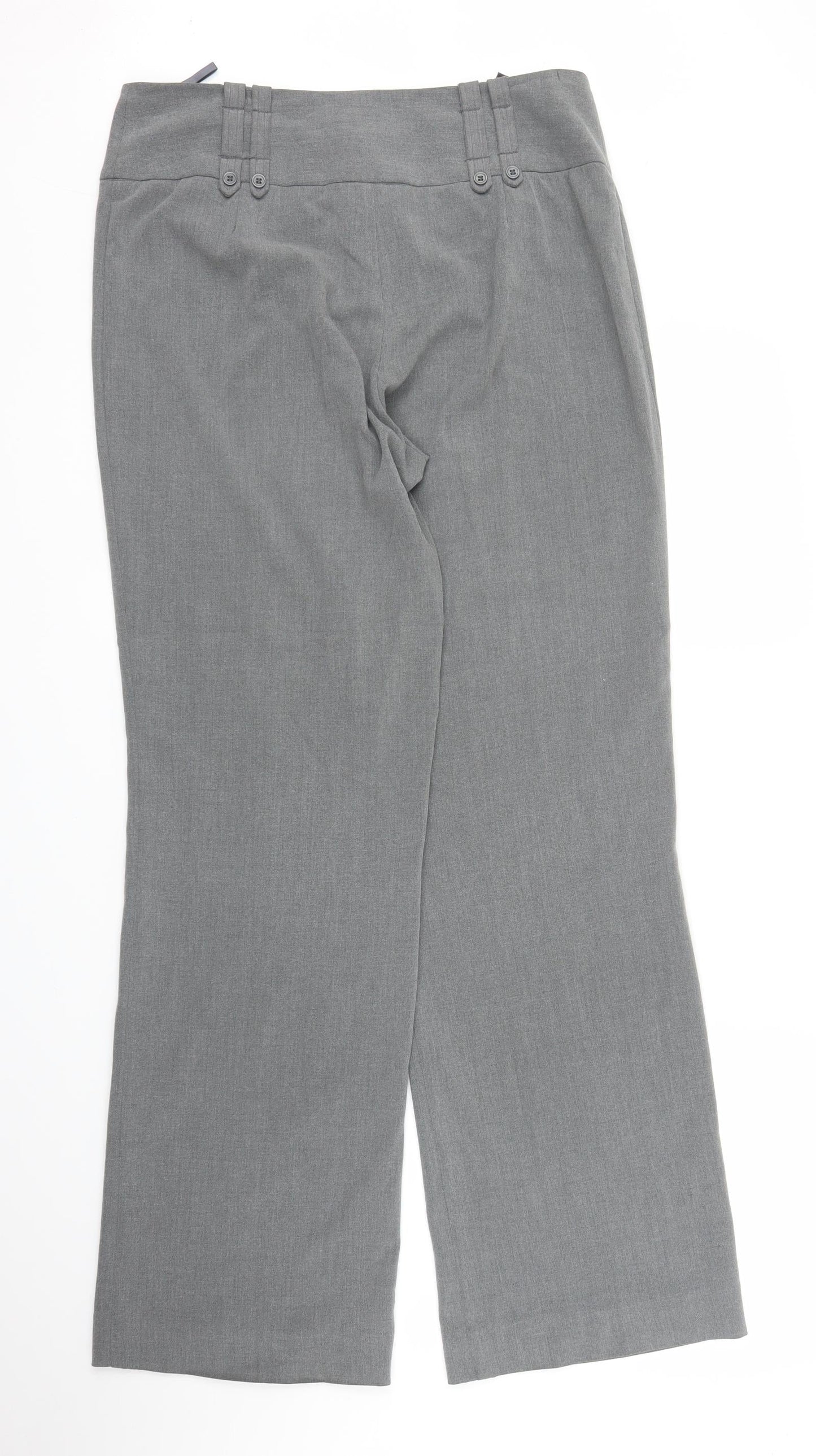 Womens UK Size 12 Epilogue Regular Fit  Grey Trousers
