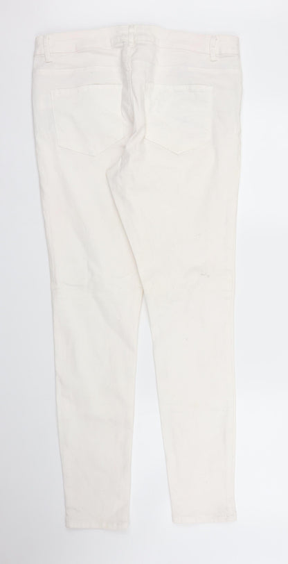 Primark Womens Pink  Denim Skinny Jeans  L28 in