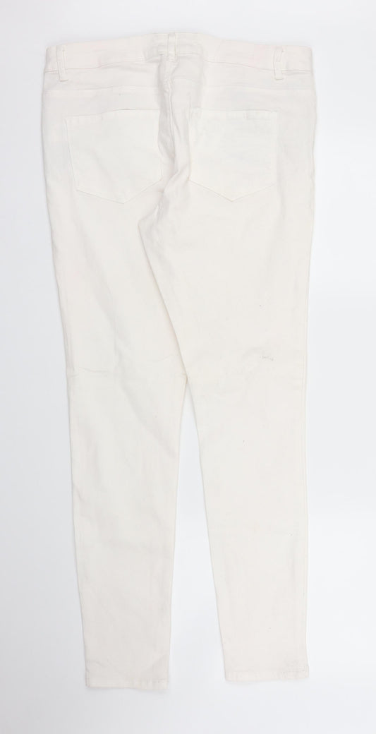 Primark Womens Pink  Denim Skinny Jeans  L28 in