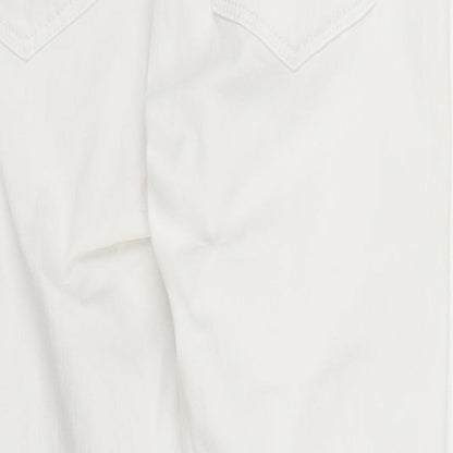 Topshop Womens White  Denim Skinny Jeans Size S L26 in