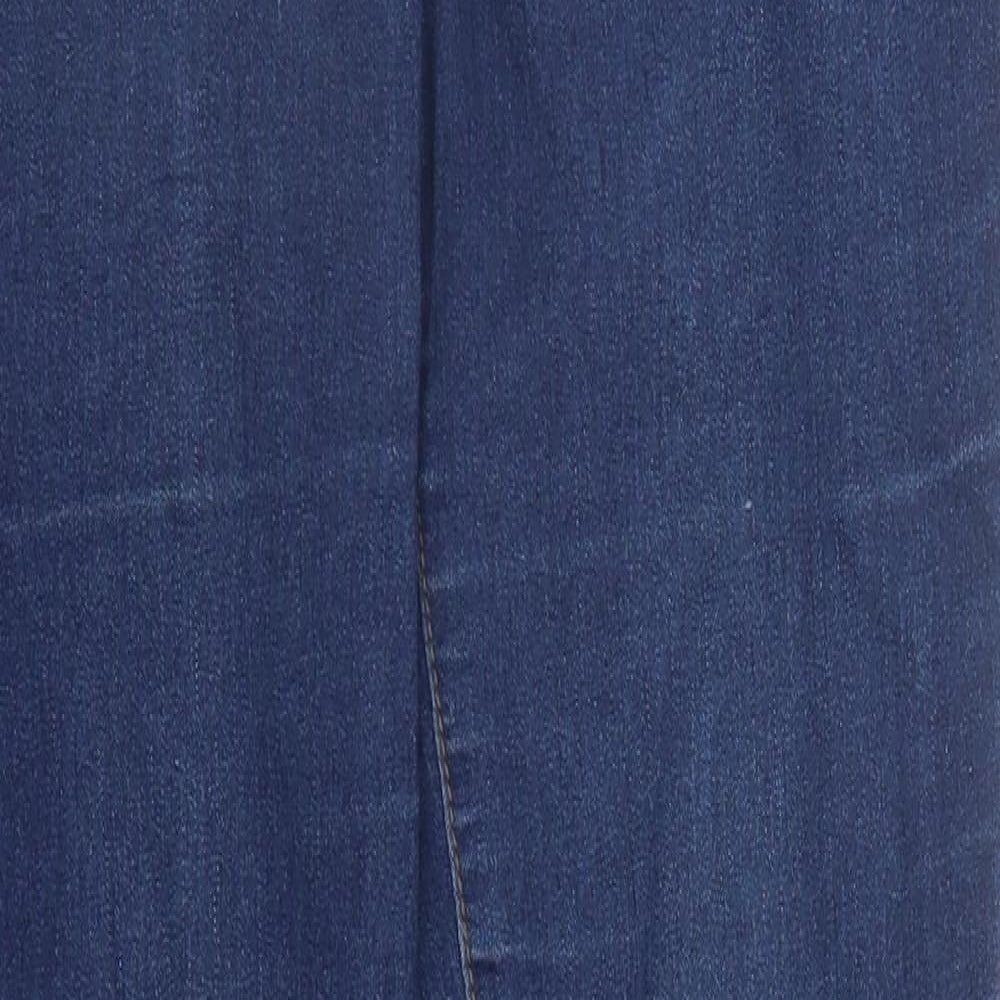 George Womens Blue  Denim Jegging Jeans Size 8 L27 in