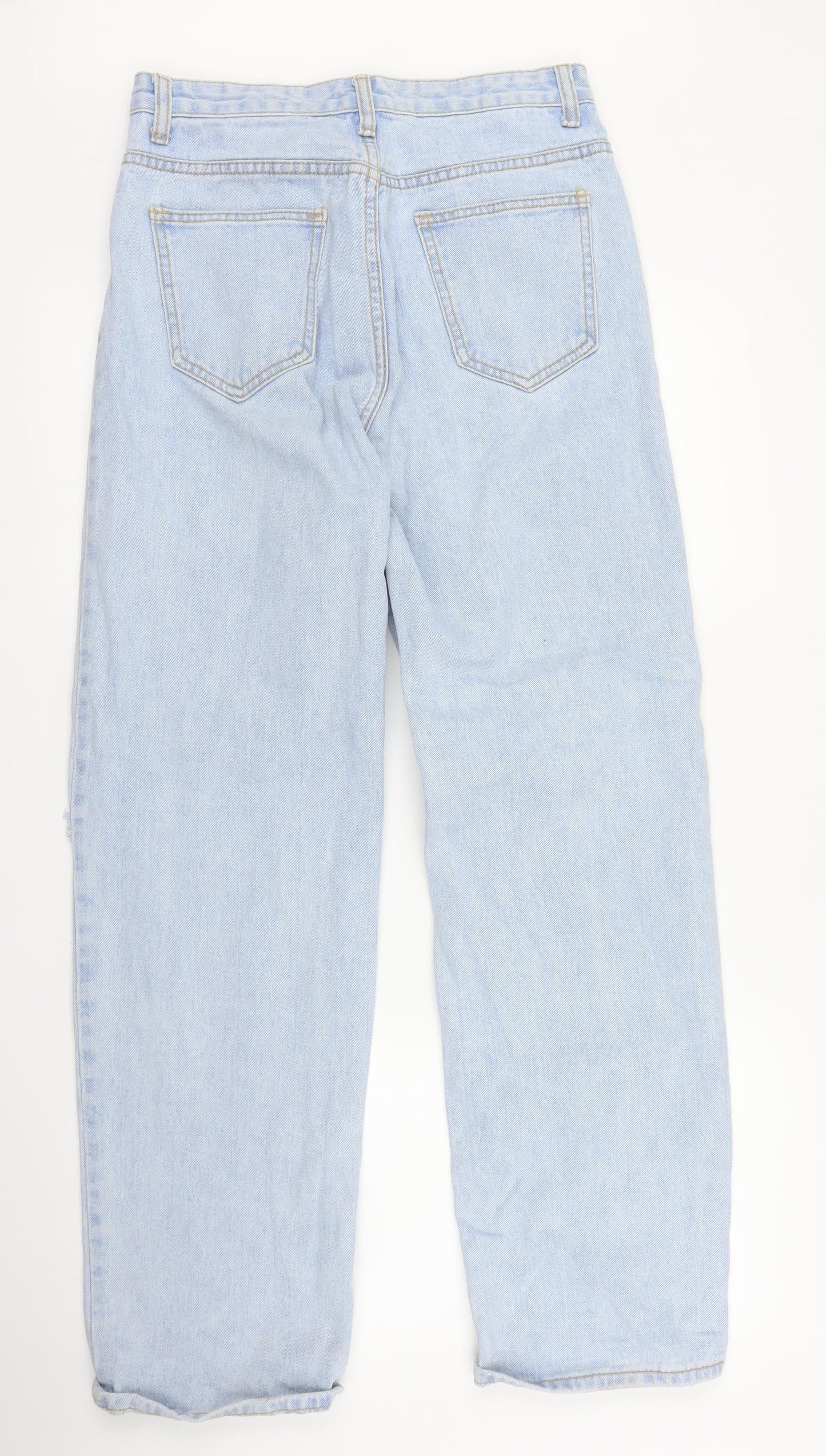 SheIn Womens Blue  Denim Mom Jeans Size M L30 in