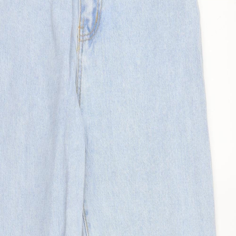 SheIn Womens Blue  Denim Mom Jeans Size M L30 in