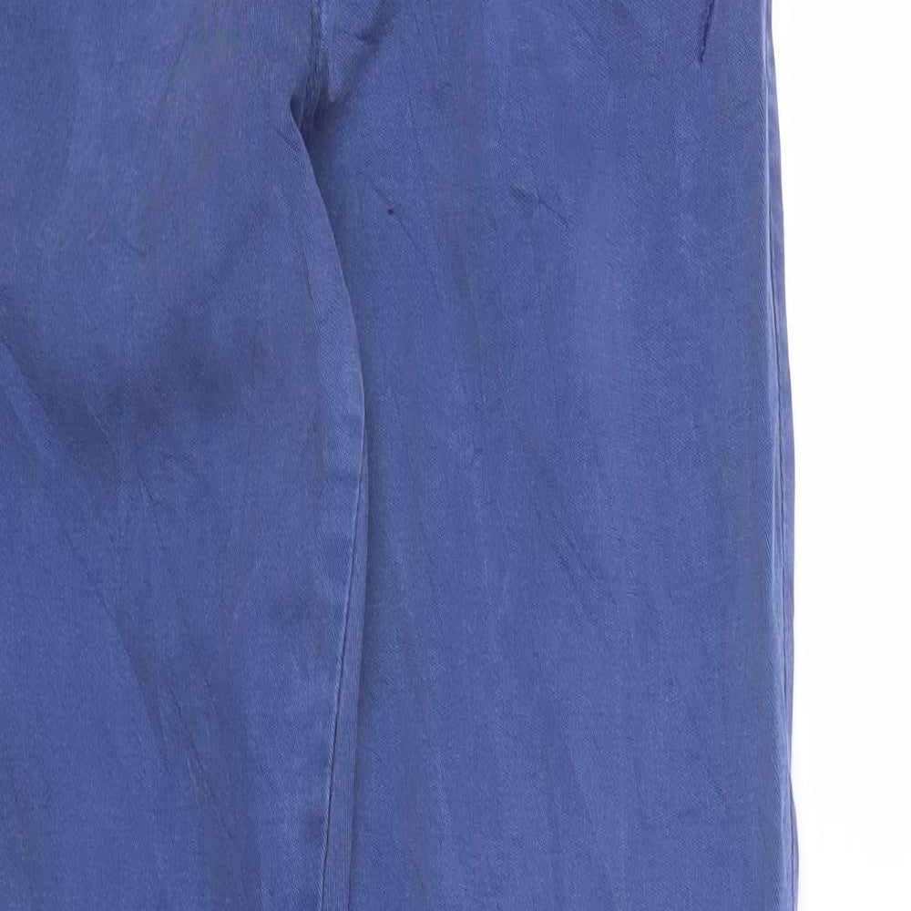 Womens UK Size 27 in Sisley Regular Fit Skinny Blue Jeans