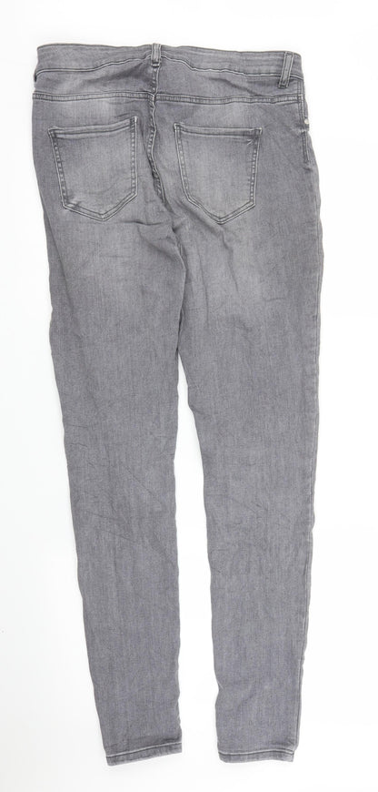 Womens UK Size 32 in Amisu Regular Fit Jegging Grey Jeans