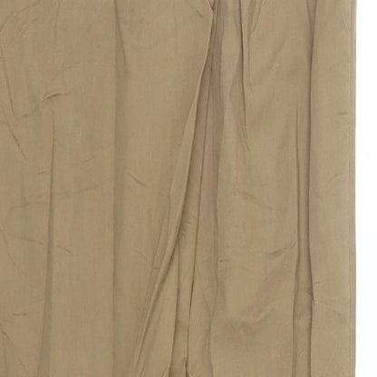 Womens UK Size M Vera Moda Regular Fit Chino Beige Trousers