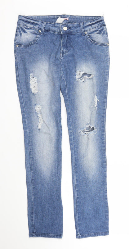 Supre Womens Blue  Denim Skinny Jeans Size XS L30 in