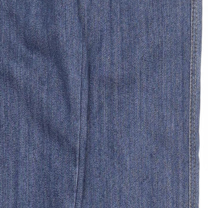 Womens UK Size 10 TALLY WEiJL Regular Fit Skinny Blue Jeans