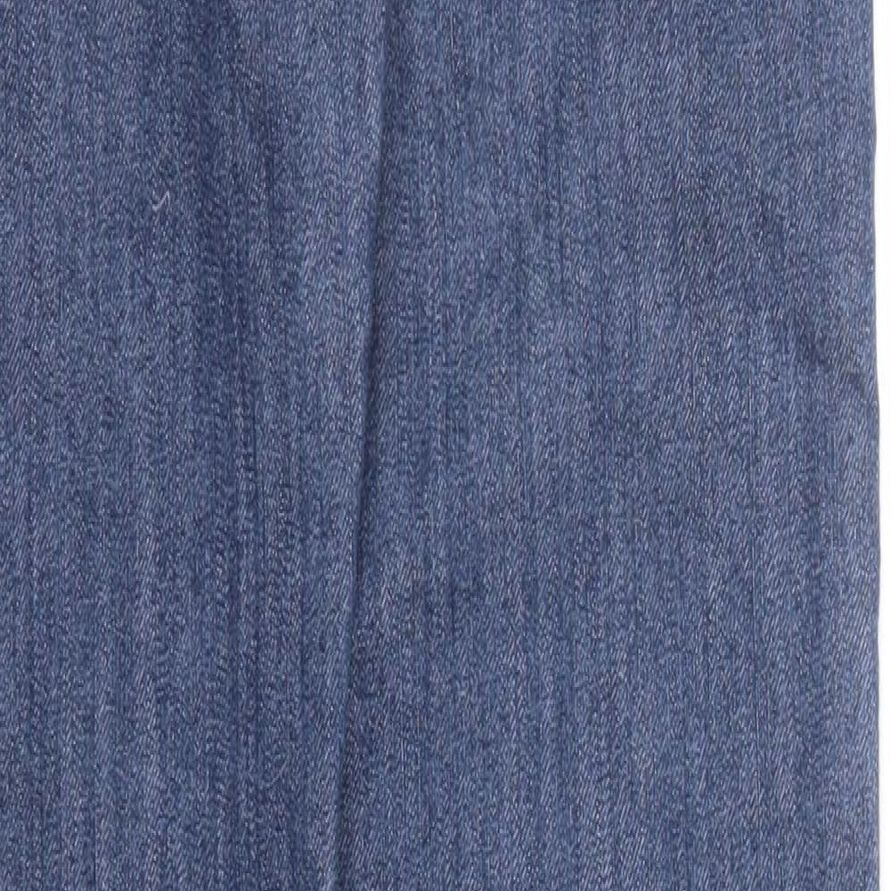 Womens UK Size 10 TALLY WEiJL Regular Fit Skinny Blue Jeans
