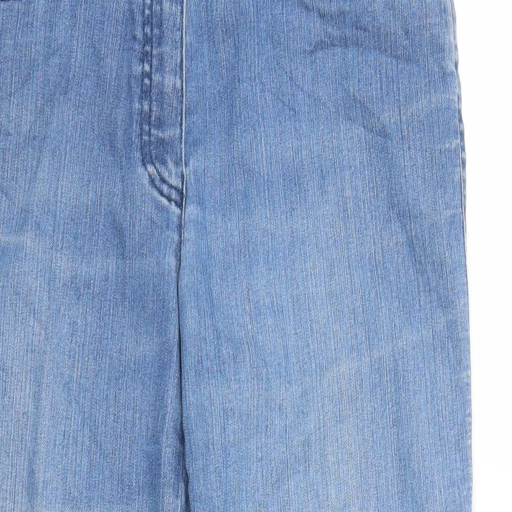 GARDEUR Womens Blue  Denim Capri Jeans Size 30 in L25 in