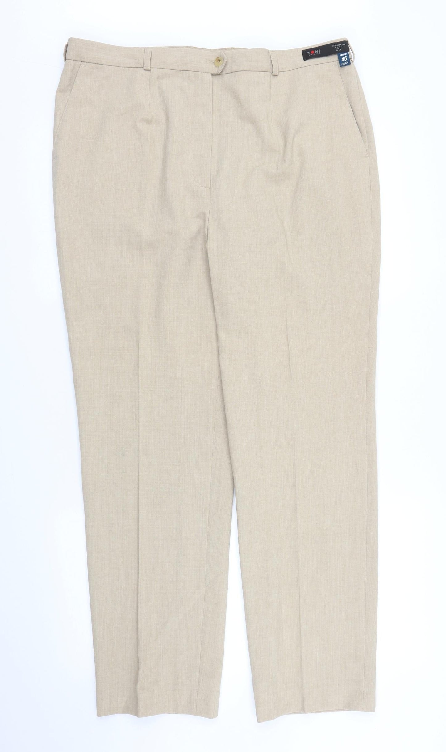 Toni Dress Womens Beige   Trousers  Size 20 L30 in
