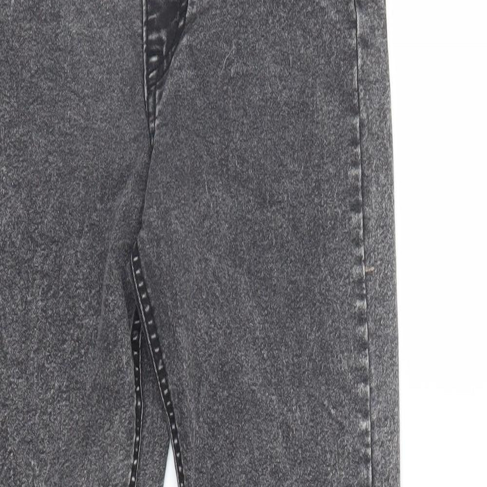 H&M Girls Grey  Denim Skinny Jeans Size 12 Years