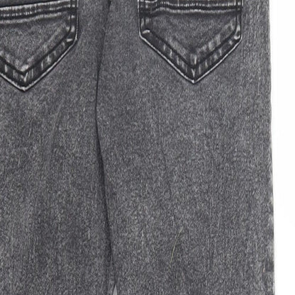 H&M Girls Grey  Denim Skinny Jeans Size 12 Years