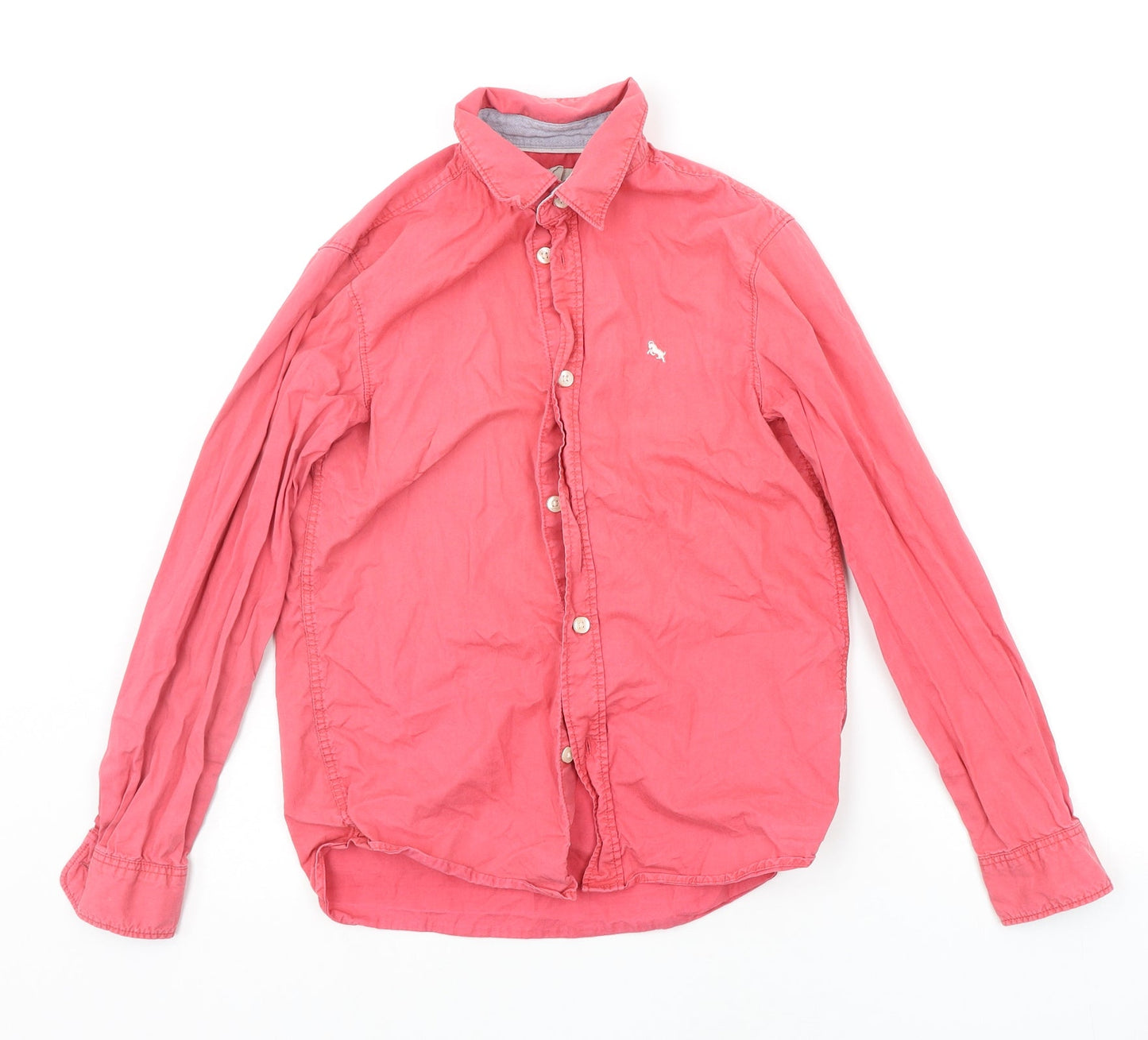 H&M Girls Pink   Basic Button-Up Size 11-12 Years