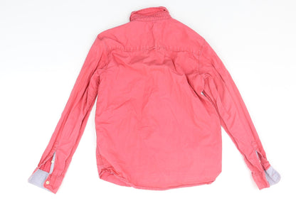 H&M Girls Pink   Basic Button-Up Size 11-12 Years