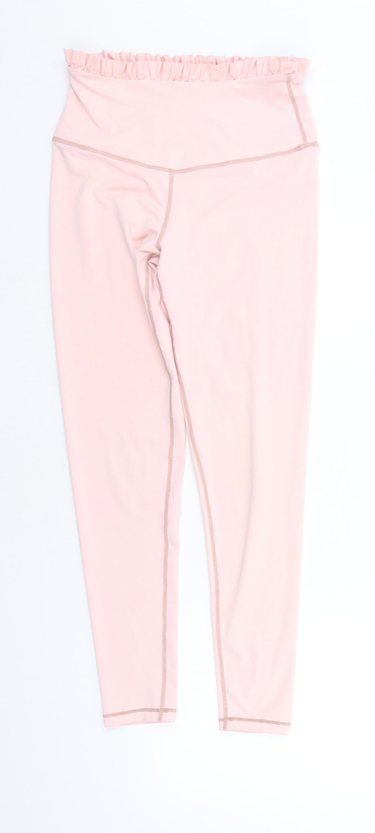 Preworn Girls Pink   Jegging Trousers Size S