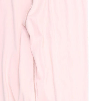 Preworn Girls Pink   Jegging Trousers Size S