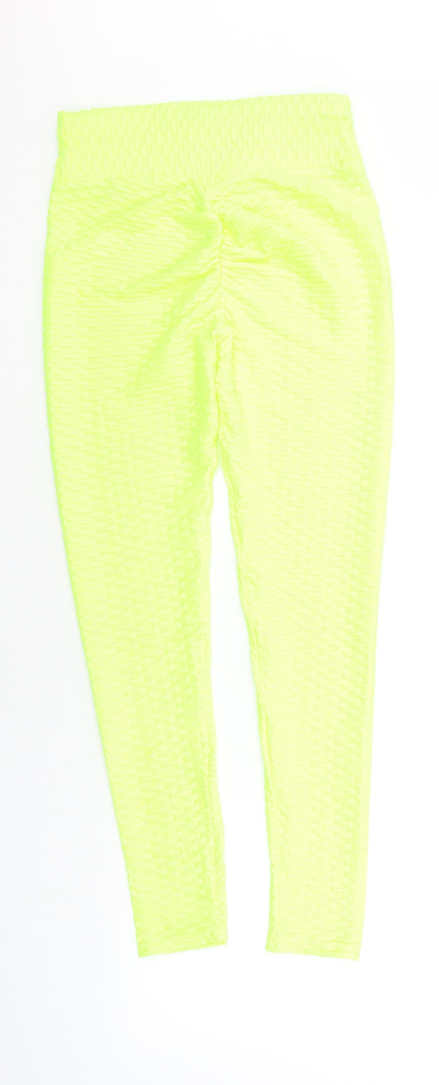 Womens UK Size M Preworn  Jegging Green Leggings