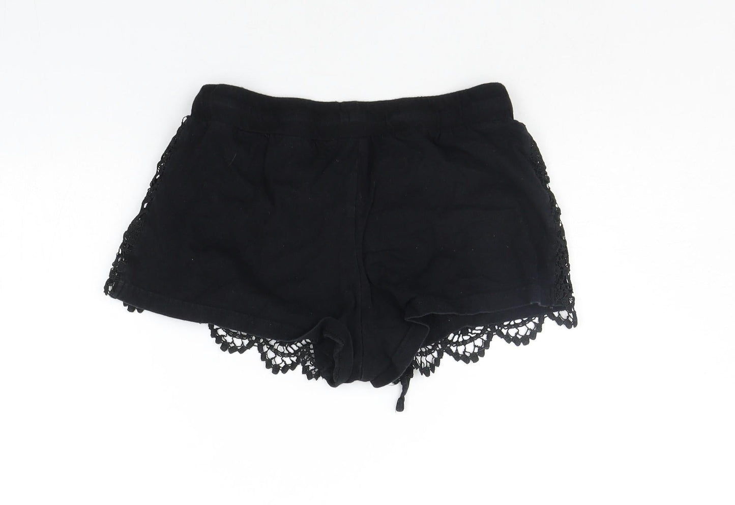 Atmosphere Womens Black   Cut-Off Shorts Size 8
