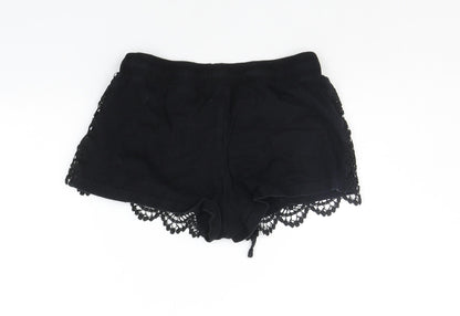 Atmosphere Womens Black   Cut-Off Shorts Size 8