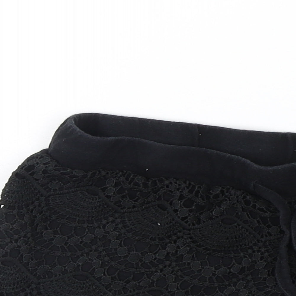 Atmosphere Womens Black   Cut-Off Shorts Size 8