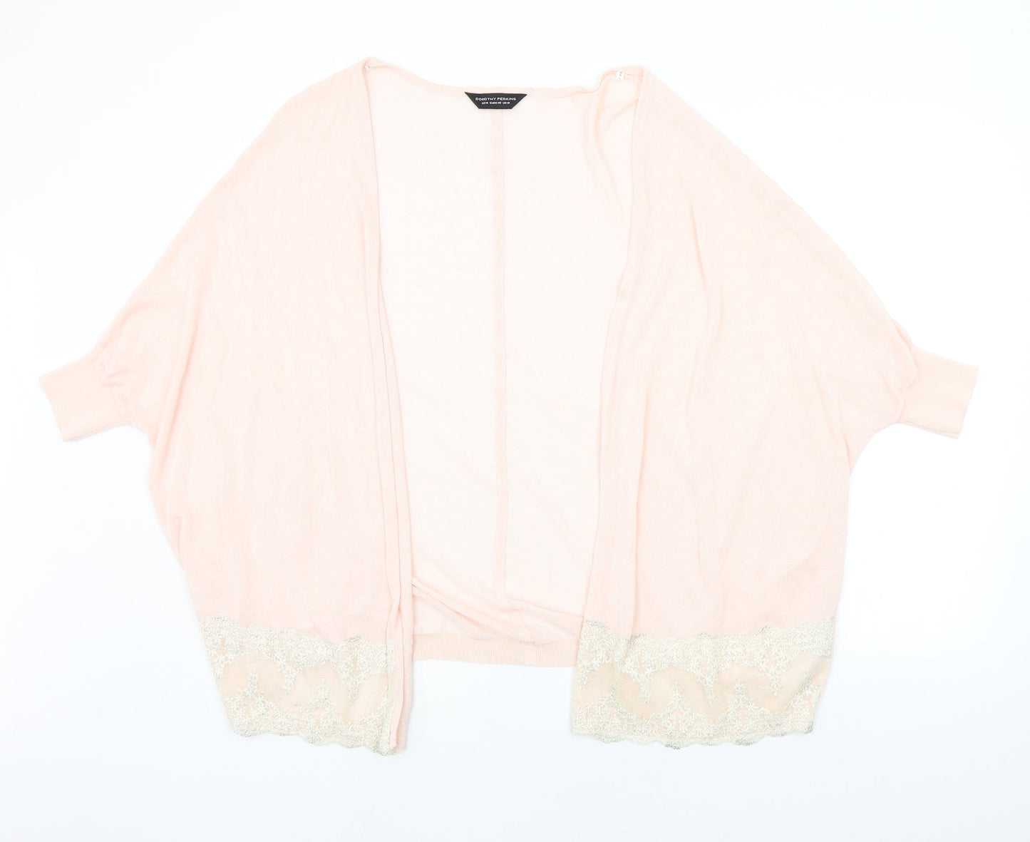 Womens UK Size 18 Dorothy Perkins Pink Cardigan Jumper