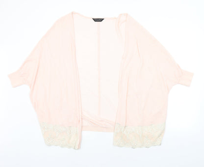 Womens UK Size 18 Dorothy Perkins Pink Cardigan Jumper