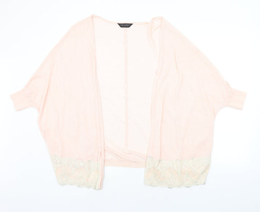 Womens UK Size 18 Dorothy Perkins Pink Cardigan Jumper