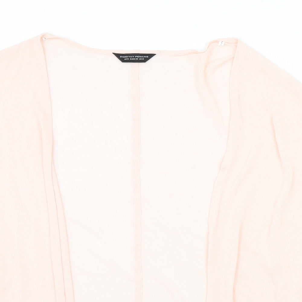Womens UK Size 18 Dorothy Perkins Pink Cardigan Jumper