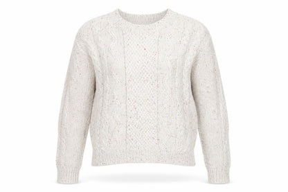 Womens UK Size S Cooperative Beige Pullover Jumper