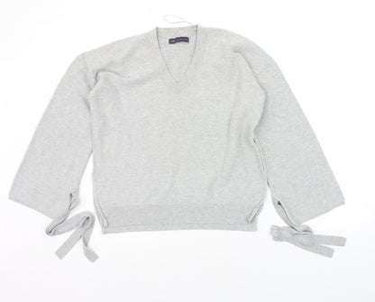 Womens UK Size 12 Marks and Spencer Grey Pullover Jumper
