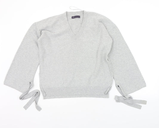 Womens UK Size 12 Marks and Spencer Grey Pullover Jumper