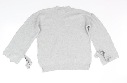 Womens UK Size 12 Marks and Spencer Grey Pullover Jumper