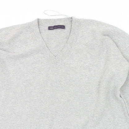Womens UK Size 12 Marks and Spencer Grey Pullover Jumper