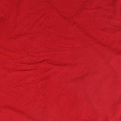 Womens UK Size 16 Marks and Spencer Red Pullover Jumper