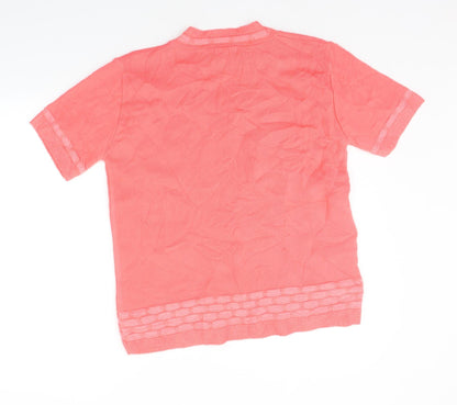 Womens UK Size XL CHIC Pink Pullover Jumper