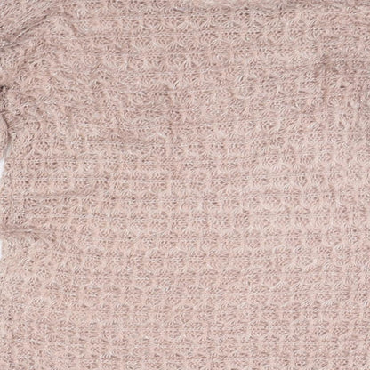 Womens UK Size 14 Atmosphere Beige Pullover Jumper