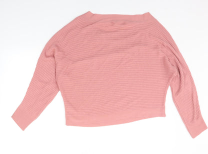 Womens UK Size 10 ASOS Pink Pullover Jumper