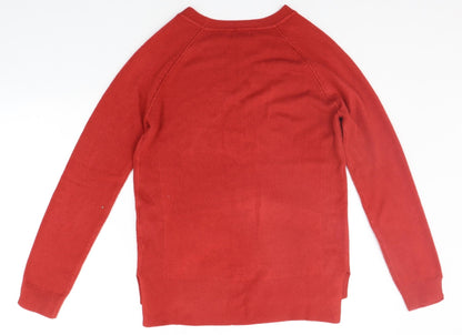 Primark Womens Red   Pullover Jumper Size XS