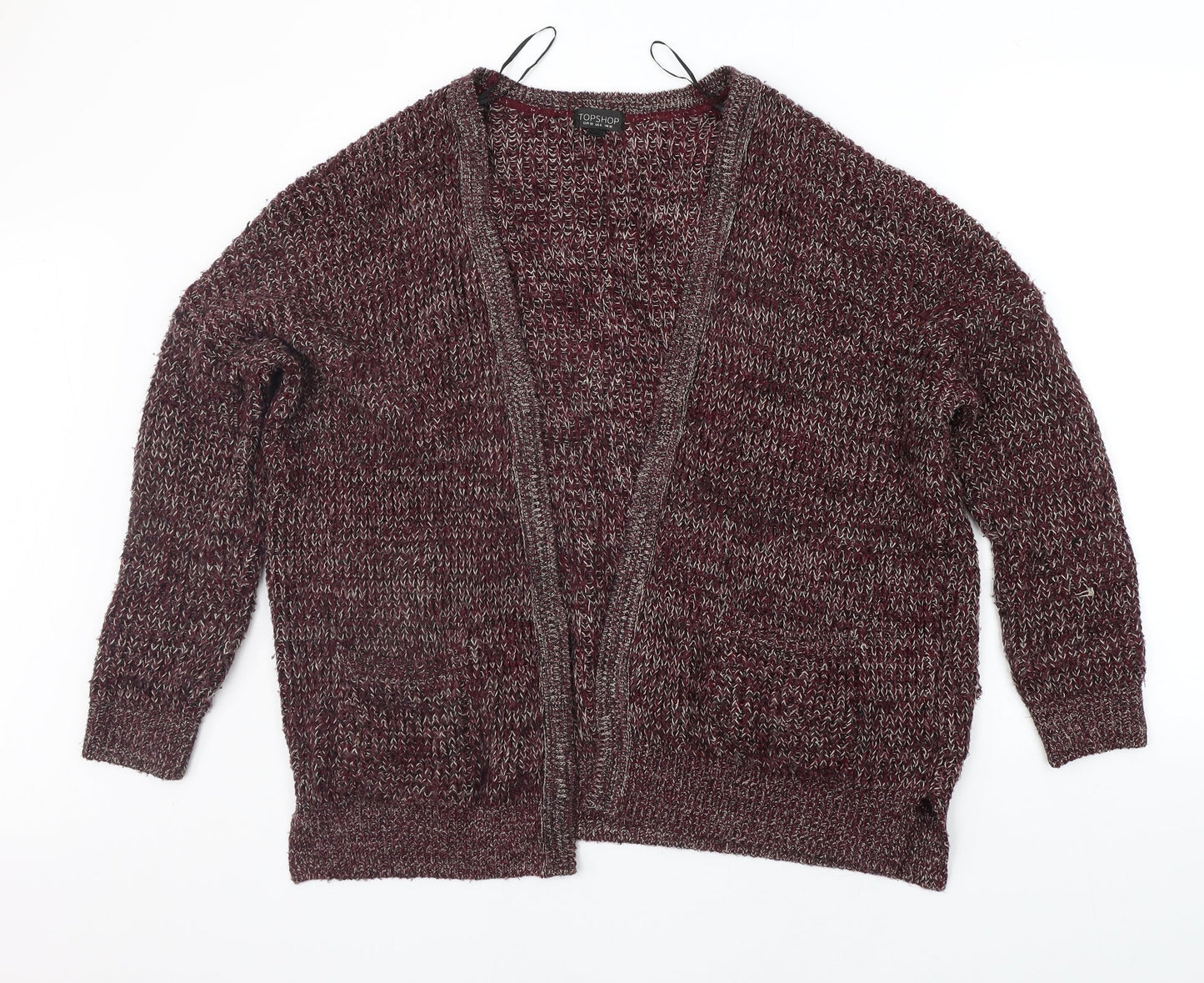 Womens UK Size 10 New Look Purple Cardigan Jumper
