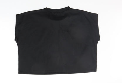 Misspap Womens Black   Camisole T-Shirt Size M