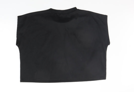Misspap Womens Black   Camisole T-Shirt Size M