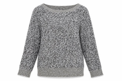 Bonmarché Womens Grey Pullover Jumper Size S